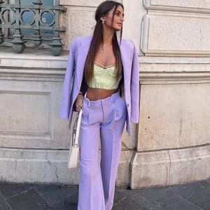 Zara Lavender Pants